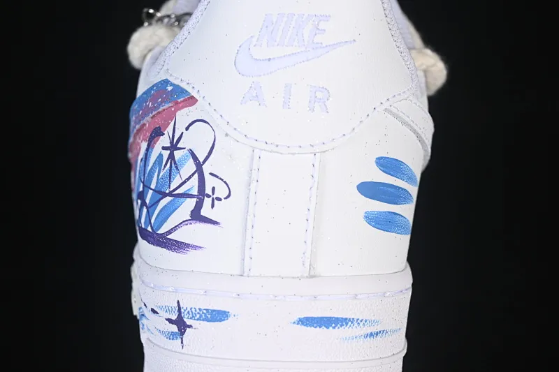 All categories Nk Air Force 1 Air Force series Nk Air Force 1 Low Air Force low-top Nike Air Force 1'07 Low "Libra" Hand-painted graffiti twelve constellations series Libra Air Force One low-top casual sneakers Constellation 9231023